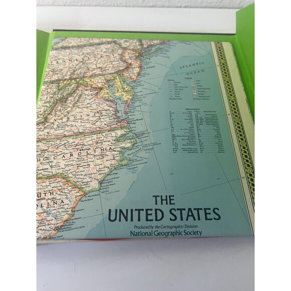 National Geographic Picture Atlas Of Our Fifty States Hardcover Book - Picture 4 of 5